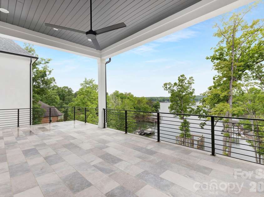 18304 Rosapenny Road, Charlotte, NC 28278.  MLS# CAR4329867, YatesRealty ID 3855. View from family room terrace