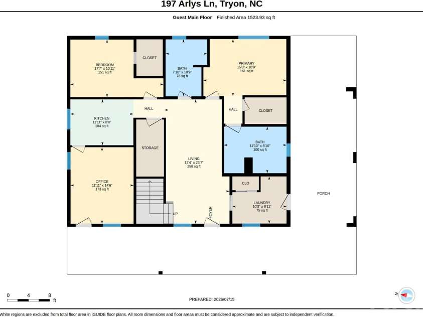 197 Arlys Lane, Tryon, NC 28782.  MLS# CAR4404993, YatesRealty ID 38579. 