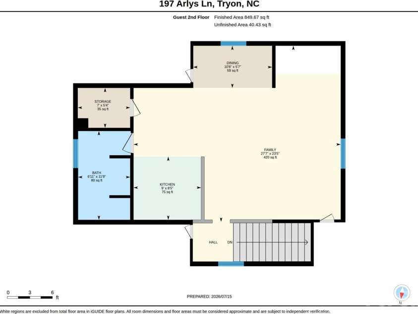 197 Arlys Lane, Tryon, NC 28782.  MLS# CAR4404993, YatesRealty ID 38579. 
