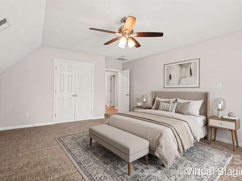 13319 Damson Drive, Huntersville, NC 28078.  MLS# CAR4404099, YatesRealty ID 38580. Virtually Staged
