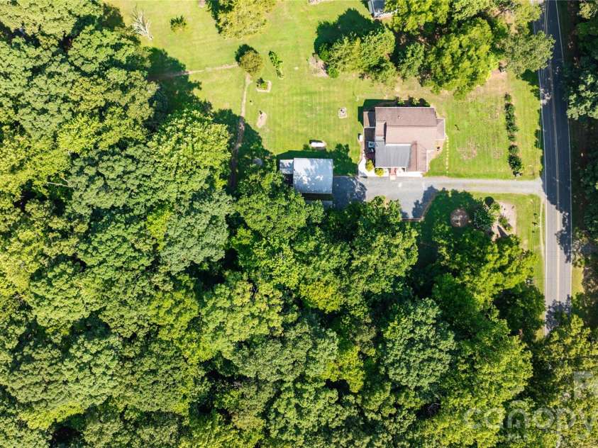 545 Mt. Shepherd Road, Asheboro, NC 27205.  MLS# CAR4403323, YatesRealty ID 38584. Aerial