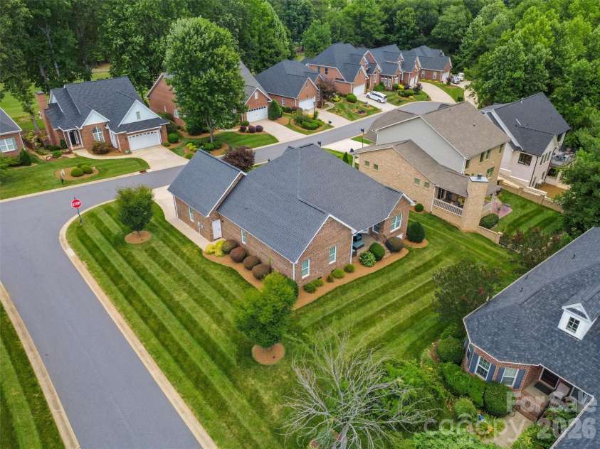 7882 Ballentrae Place, Stanley, NC 28164.  MLS# CAR4388967, YatesRealty ID 38586. No mower needed!