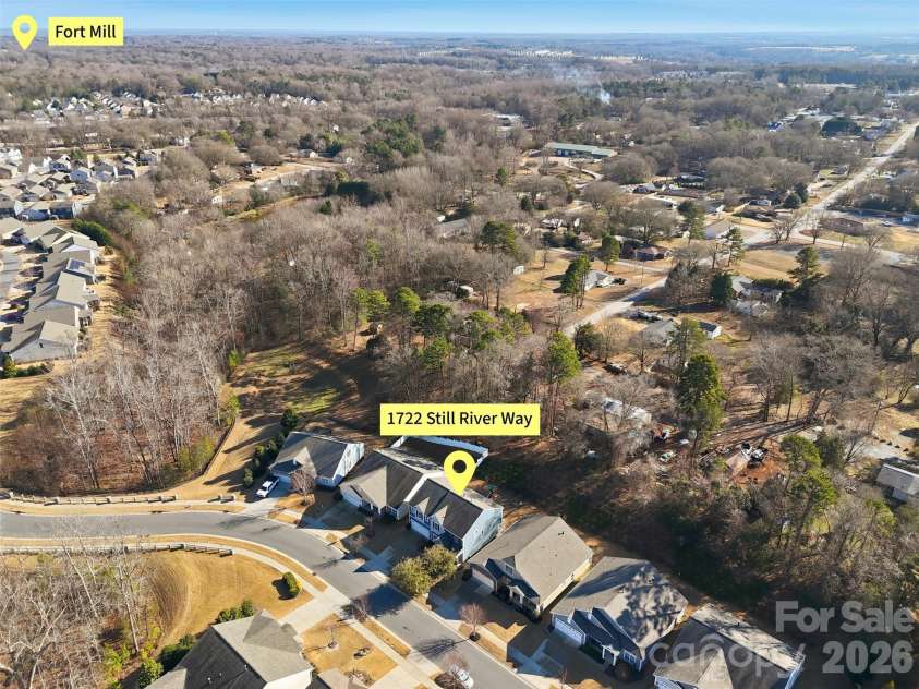 1722 Still River Way, Fort Mill, SC 29708.  MLS# CAR4340616, YatesRealty ID 3859. 