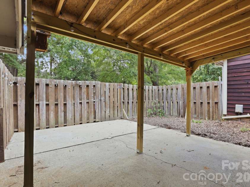 2500 Round Table Road, Monroe, NC 28110.  MLS# CAR4403153, YatesRealty ID 38591. Fenced patio