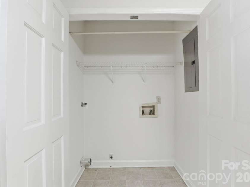 2500 Round Table Road, Monroe, NC 28110.  MLS# CAR4403153, YatesRealty ID 38591. Laundry closet