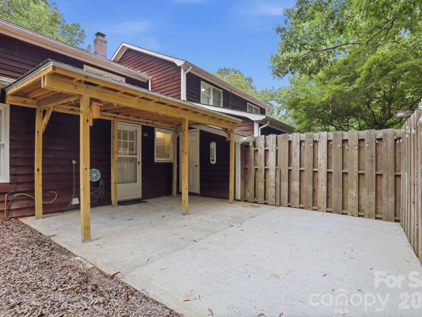 2500 Round Table Road, Monroe, NC 28110.  MLS# CAR4403153, YatesRealty ID 38591. Storage room on patio.