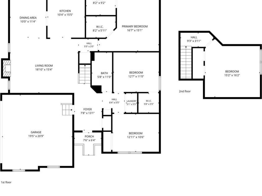 2430 Saguaro Lane, Kannapolis, NC 28083.  MLS# CAR4401527, YatesRealty ID 38599. Layout