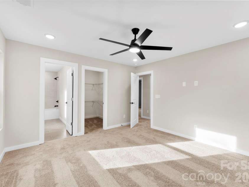 906 Brunett Street, Gastonia, NC 28052.  MLS# CAR4340368, YatesRealty ID 3860. Primary Bedroom - Model Home