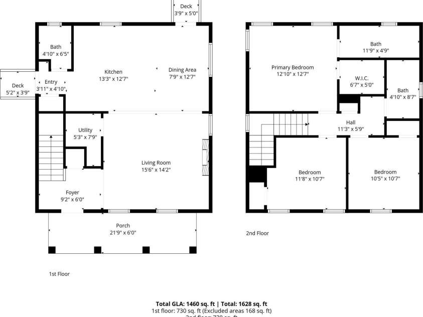 906 Brunett Street, Gastonia, NC 28052.  MLS# CAR4340368, YatesRealty ID 3860. Proposed Floor Plan