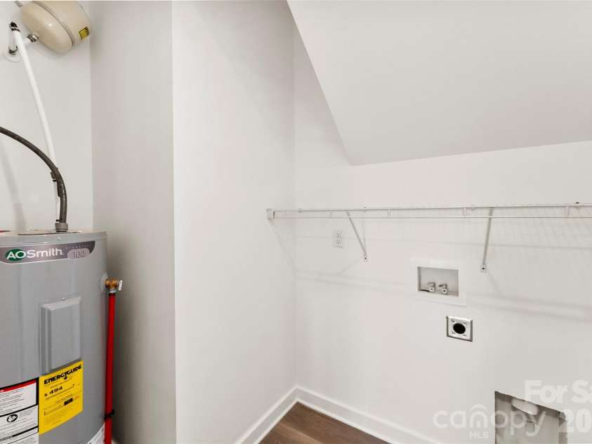 906 Brunett Street, Gastonia, NC 28052.  MLS# CAR4340368, YatesRealty ID 3860. Water Heater and Laundry Room main level - Model Home