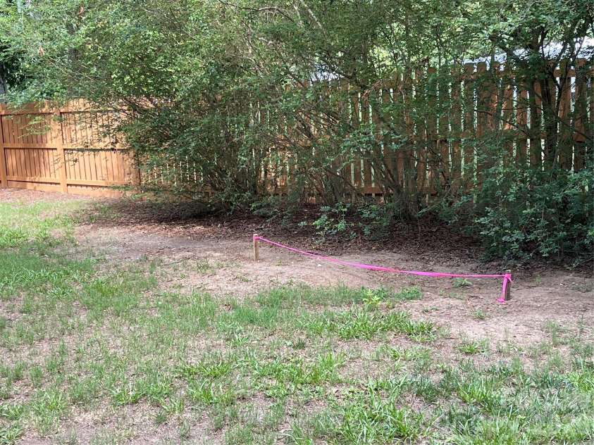 601 Round Street, Landis, NC 28088.  MLS# CAR4405456, YatesRealty ID 38602. Septic System Marked