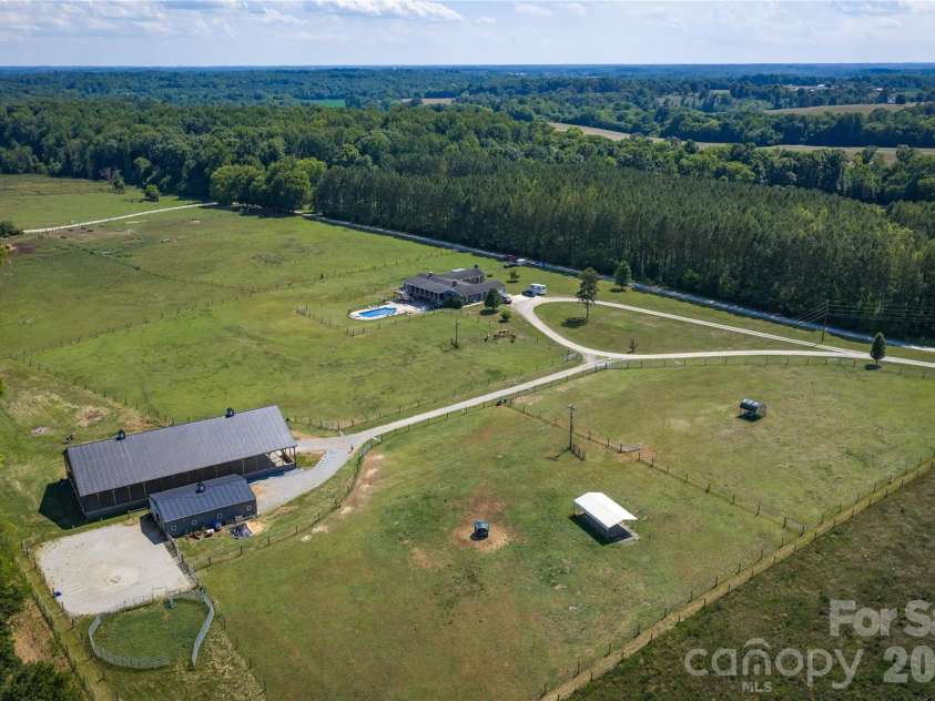 1425 Hobson Road, Cleveland, NC 27013.  MLS# CAR4396751, YatesRealty ID 38625. 11.29 private and cleared acreage