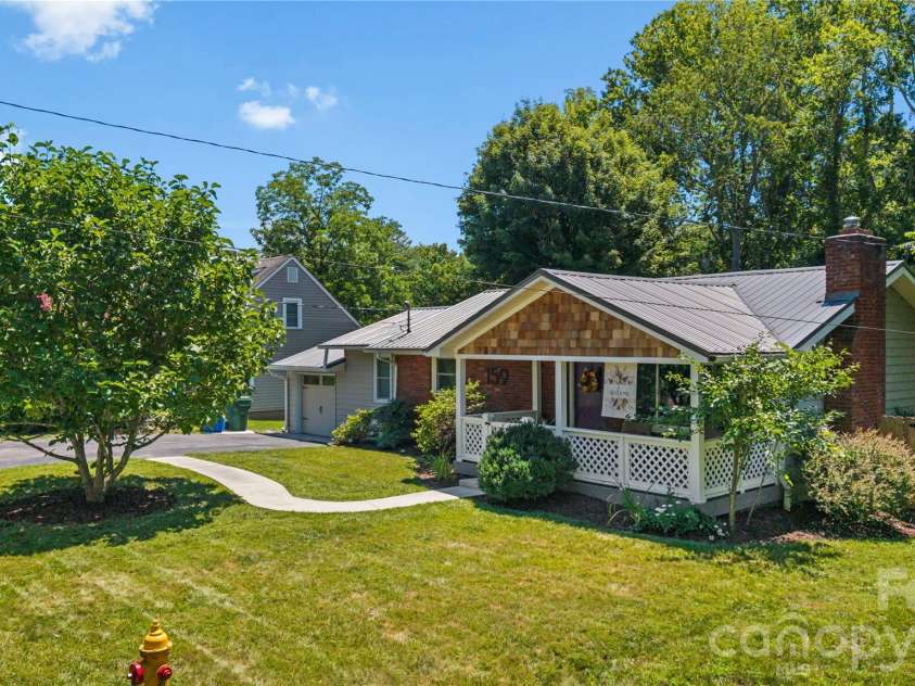 159 New Haw Creek Road, Asheville, NC 28805.  MLS# CAR4404159, YatesRealty ID 38635. 