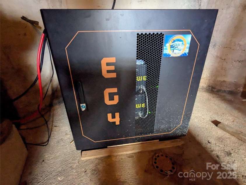 10120 Meadow Fork Road, Hot Springs, NC 28743.  MLS# CAR4218136, YatesRealty ID 3864. Solar batteries