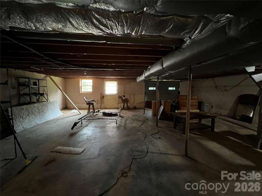 649 Pine Extension, Forest City, NC 28043.  MLS# CAR4366427, YatesRealty ID 38642. Basement