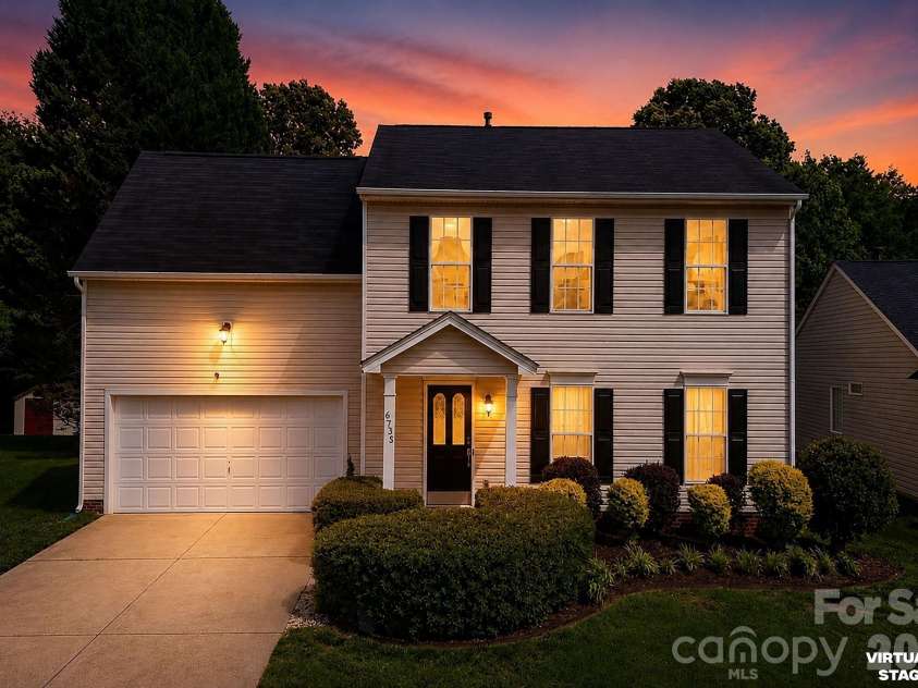 6735 Long Nook Lane, Indian Trail, NC 28079.  MLS# CAR4396506, YatesRealty ID 38658. 