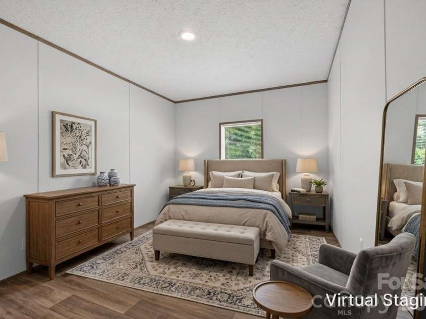 170 Harvick Lane, Lexington, NC 27292.  MLS# CAR4381928, YatesRealty ID 38659. Bedroom 3 Virtually Staged