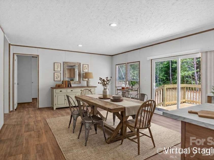 194 Harvick Lane, Lexington, NC 27294.  MLS# CAR4381941, YatesRealty ID 38660. Dining Area Virtually Staged