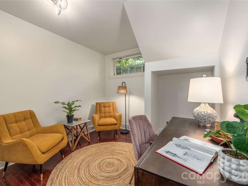 302 Hillside Street, Asheville, NC 28801.  MLS# CAR4367631, YatesRealty ID 38666. Third bedroom makes a great office