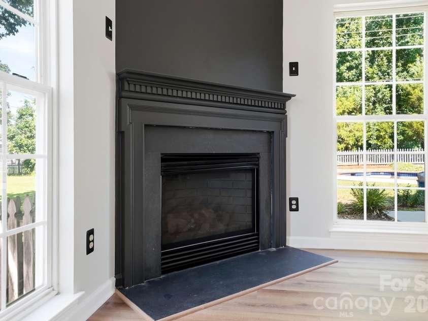 4015 Balsam Street, Indian Trail, NC 28079.  MLS# CAR4391191, YatesRealty ID 38672. Fireplace