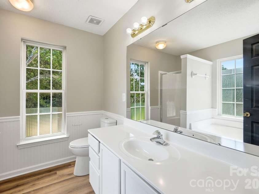 4015 Balsam Street, Indian Trail, NC 28079.  MLS# CAR4391191, YatesRealty ID 38672. Primary Bathroom