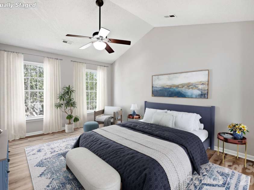 4015 Balsam Street, Indian Trail, NC 28079.  MLS# CAR4391191, YatesRealty ID 38672. Primary Bedroom - Virtually Staged