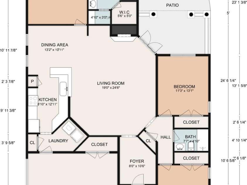 4 Pacifico Drive, Asheville, NC 28806.  MLS# CAR4318264, YatesRealty ID 3868. Floor Plan 