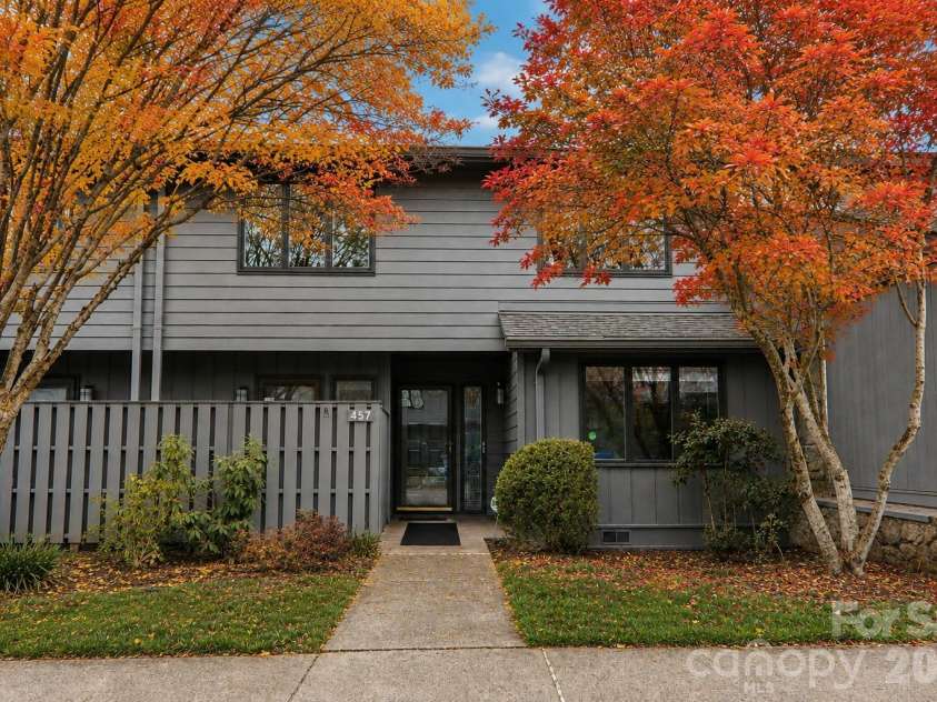 457 Crowfields Drive, Asheville, NC 28803.  MLS# CAR4357281, YatesRealty ID 3870. Gorgeous every season, but you don't have to rake this year!
