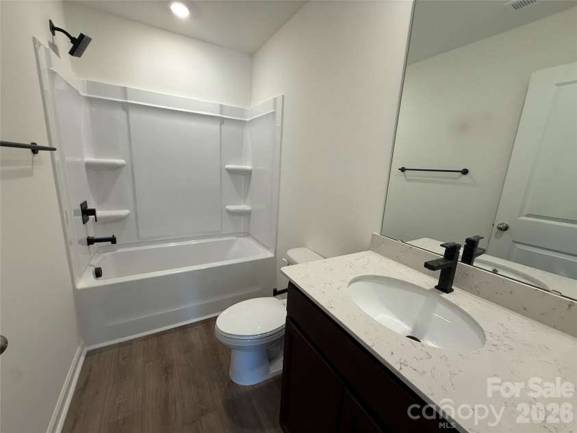 533 Creston Place Drive, Monroe, NC 28110.  MLS# CAR4400939, YatesRealty ID 38701. Hall bath