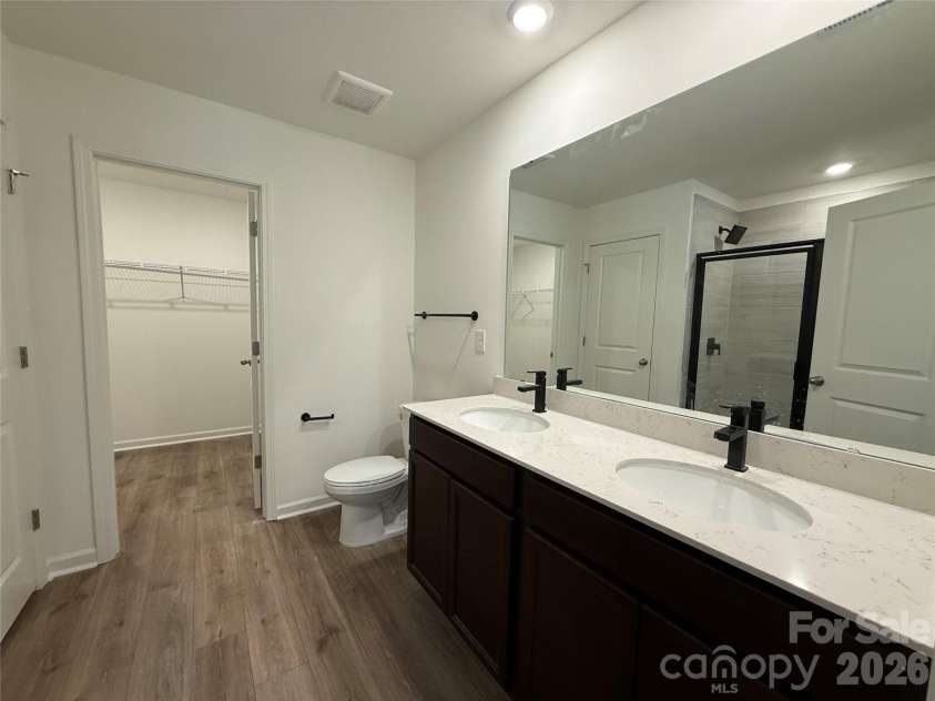 533 Creston Place Drive, Monroe, NC 28110.  MLS# CAR4400939, YatesRealty ID 38701. Primary bathroom