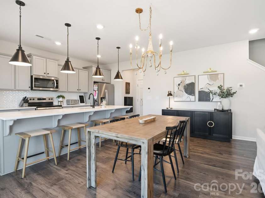 1295 Elizabeth Avenue, Kannapolis, NC 28083.  MLS# CAR4388265, YatesRealty ID 38707. Kitchen/dining area