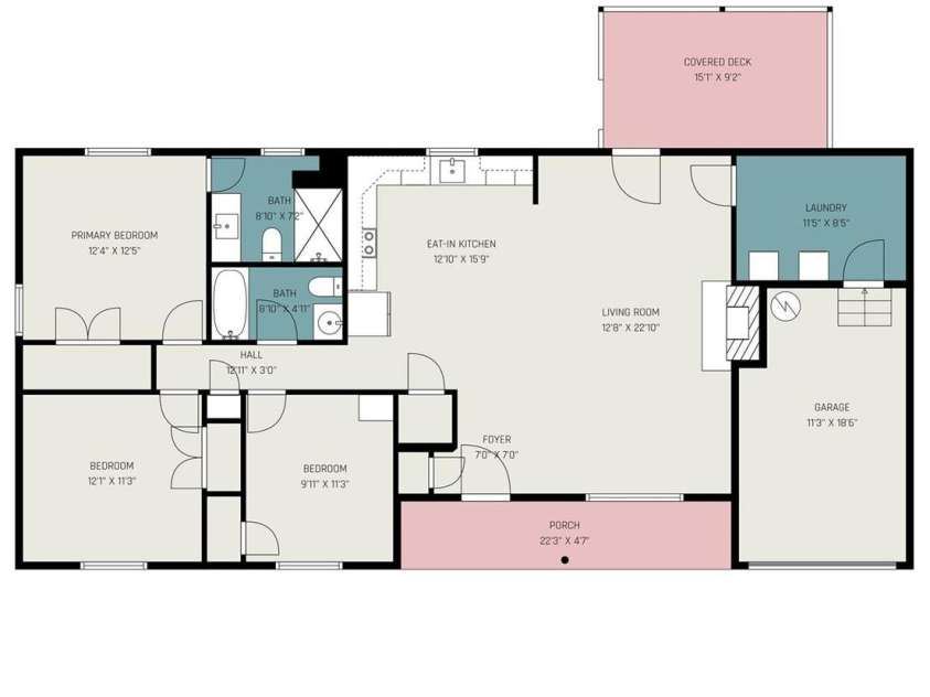 835 Bee Tree Road, Salisbury, NC 28146.  MLS# CAR4353743, YatesRealty ID 3872. 