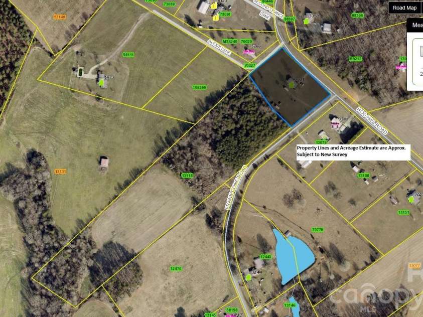 3331 Hog Hill Road, Vale, NC 28168.  MLS# CAR4401712, YatesRealty ID 38729. 