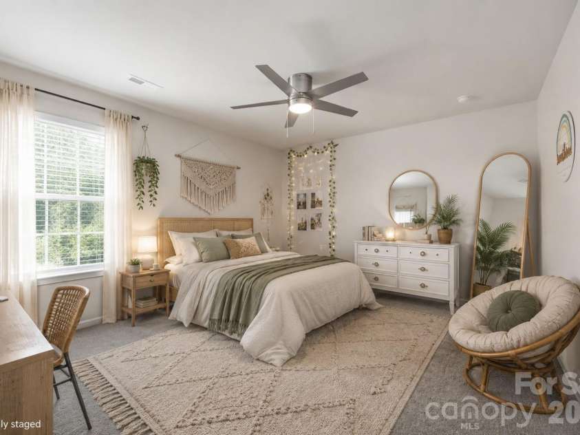 236 Tackle Box Drive, Troutman, NC 28166.  MLS# CAR4403974, YatesRealty ID 38734. Additional bedroom upstairs - virtually staged