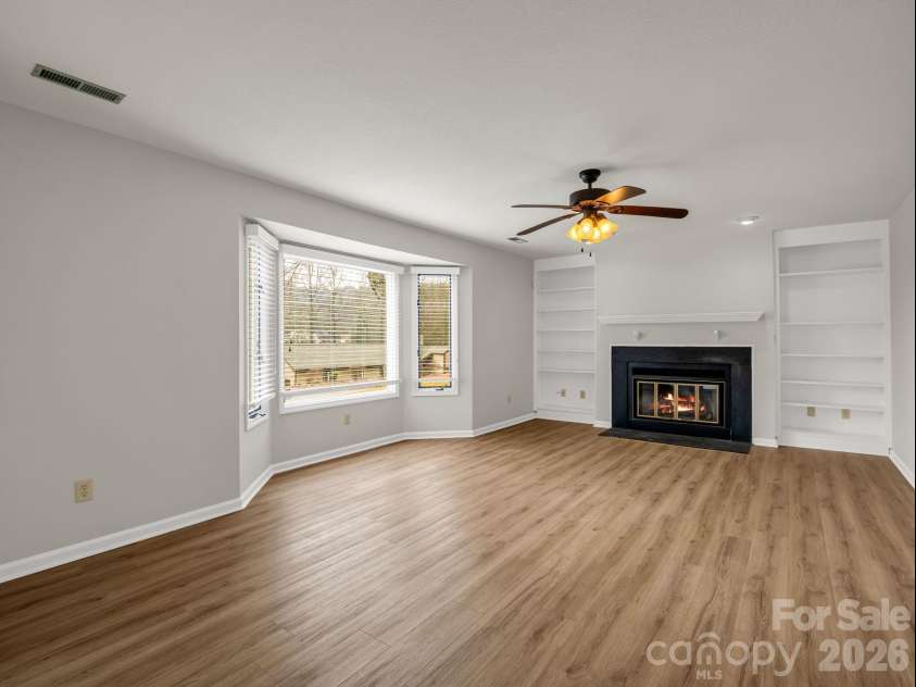 303 Golfside Drive, Flat Rock, NC 28731.  MLS# CAR4352629, YatesRealty ID 3875. Living Room