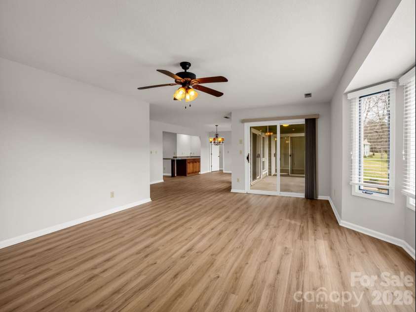 303 Golfside Drive, Flat Rock, NC 28731.  MLS# CAR4352629, YatesRealty ID 3875. Living Room