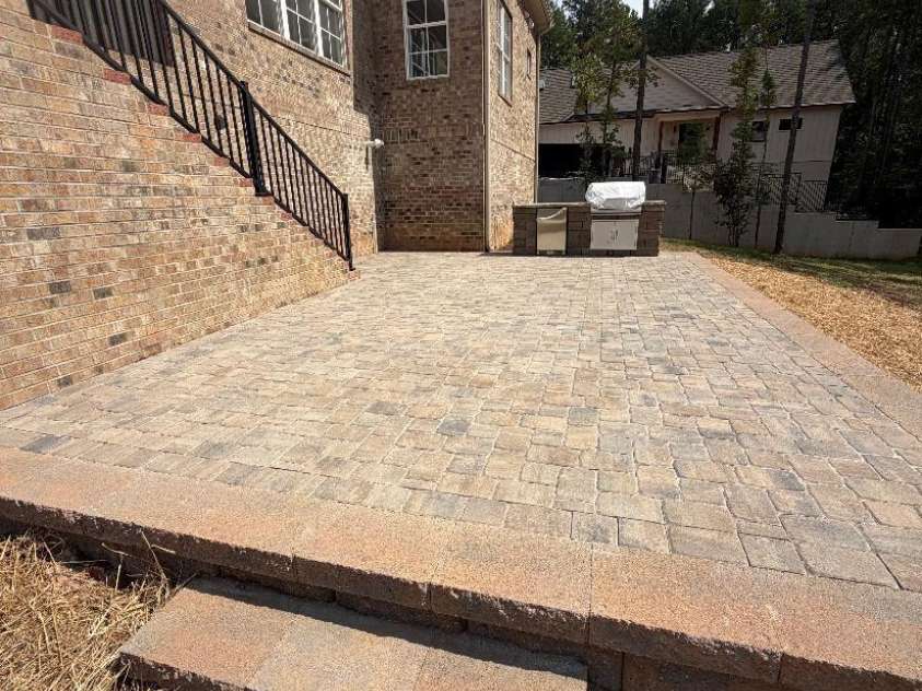 8022 Gulf Creek Road, Lancaster, SC 29720.  MLS# CAR4403742, YatesRealty ID 38755. Backyard Patio