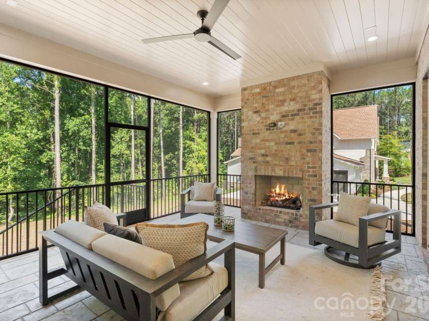 8022 Gulf Creek Road, Lancaster, SC 29720.  MLS# CAR4403742, YatesRealty ID 38755. Screened Porch