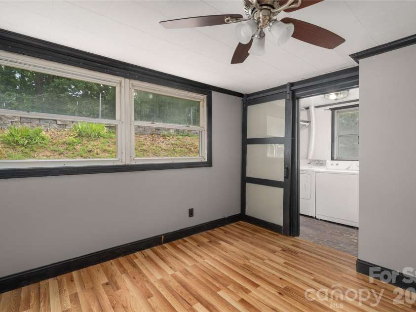 1271 Upper Brush Creek Road, Fairview, NC 28730.  MLS# CAR4398418, YatesRealty ID 38771. Washer dryer off mudroom