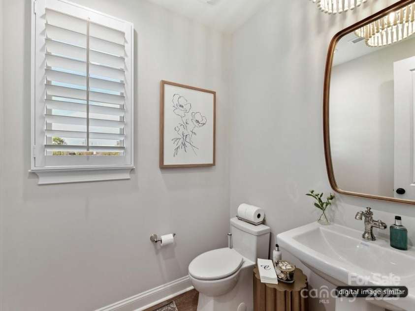 2013 Garden View Lane, Weddington, NC 28104.  MLS# CAR4234729, YatesRealty ID 3878. Half bath