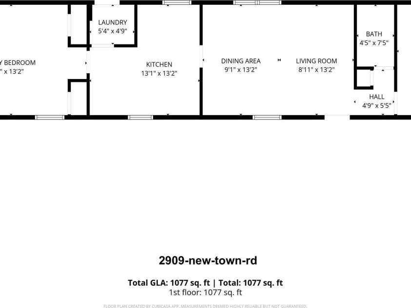2909 New Town Road, Monroe, NC 28110.  MLS# CAR4330997, YatesRealty ID 38789. 