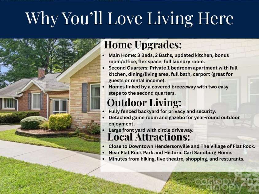 429 Brooklyn Avenue, Hendersonville, NC 28792.  MLS# CAR4289164, YatesRealty ID 3880. 