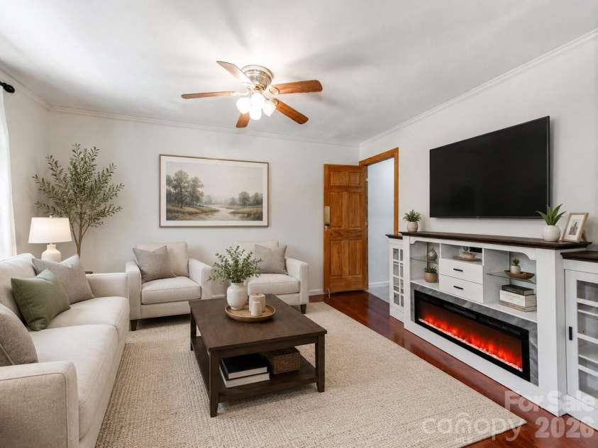 7575 Tanglewood Drive, Vale, NC 28168.  MLS# CAR4390906, YatesRealty ID 38807. Virtually Staged