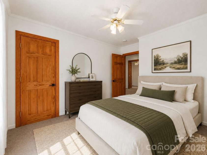 7575 Tanglewood Drive, Vale, NC 28168.  MLS# CAR4390906, YatesRealty ID 38807. Virtually Staged