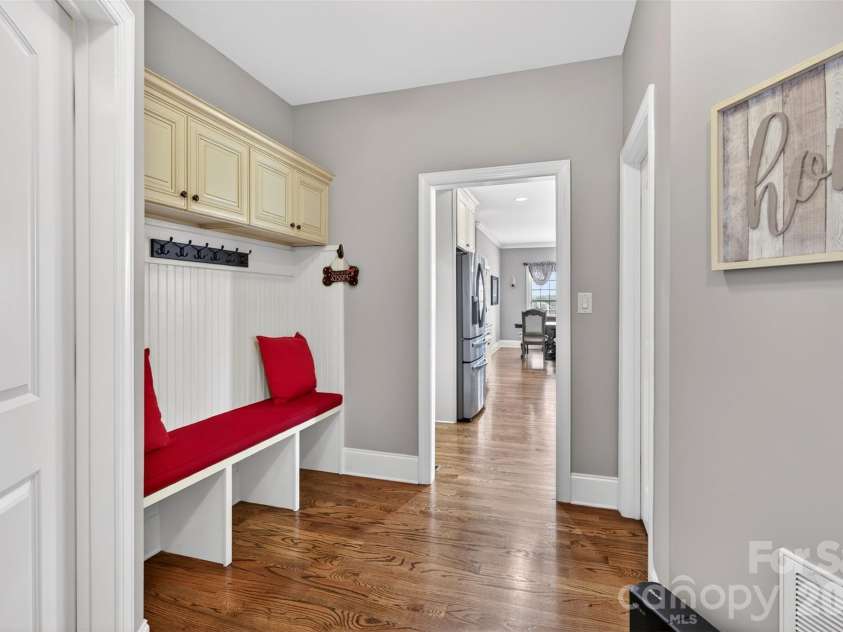 2330 Shiny Leaf Drive, Denver, NC 28037.  MLS# CAR4384279, YatesRealty ID 38812. Drop zone as you walk in from garage.