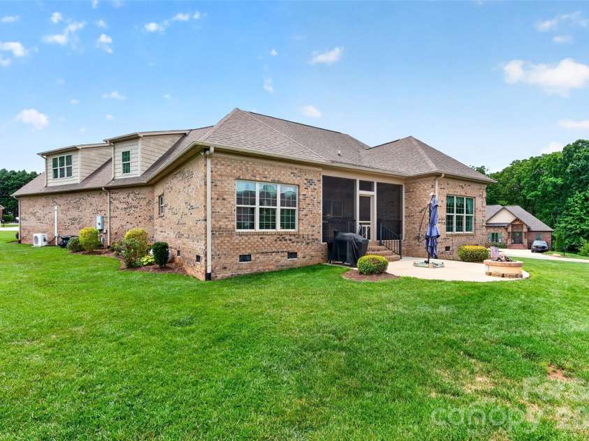 2330 Shiny Leaf Drive, Denver, NC 28037.  MLS# CAR4384279, YatesRealty ID 38812. Rear/Back side of home.