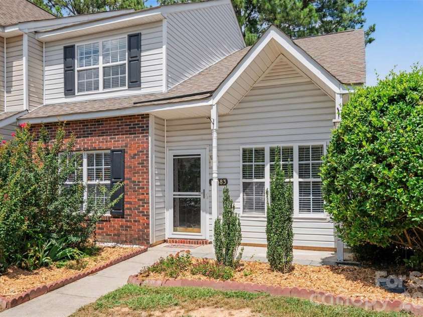 12683 Bluestem Lane, Charlotte, NC 28277.  MLS# CAR4400985, YatesRealty ID 38814. End-unit with extra windows and move-in ready