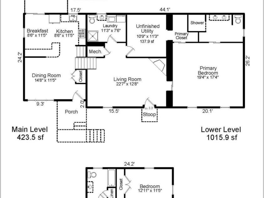 7132 Clear Crossing Lane, Mint Hill, NC 28227.  MLS# CAR4404373, YatesRealty ID 38815. 