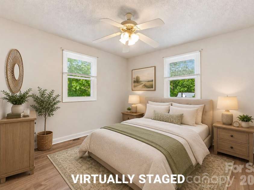 7132 Clear Crossing Lane, Mint Hill, NC 28227.  MLS# CAR4404373, YatesRealty ID 38815. Virtually Staged Upper Level Bedroom 3 of 3