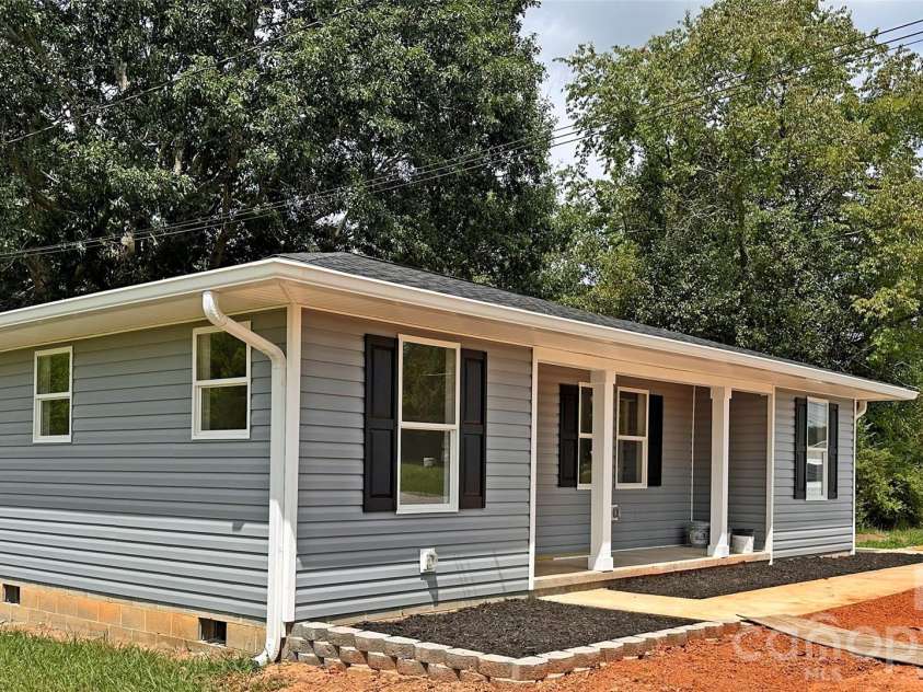 5735 Fallston Road, Lawndale, NC 28090.  MLS# CAR4367072, YatesRealty ID 38822. Front Left